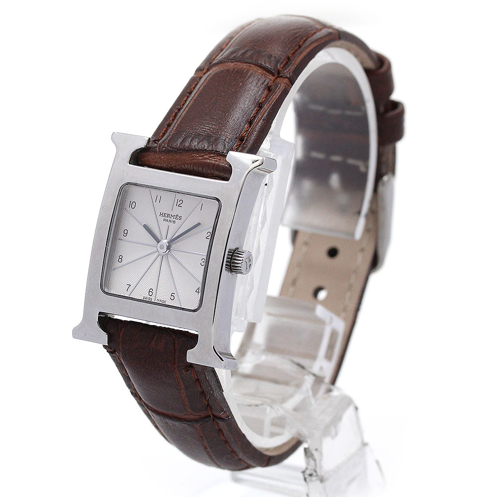 HERMES H watch HH1.210 Silver Dial Quartz Ladies Watch_861717