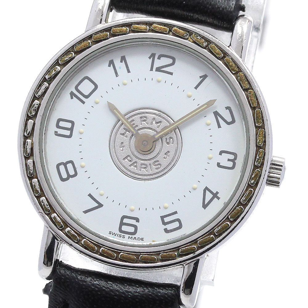HERMES Serie white Dial Quartz Ladies Watch_861718