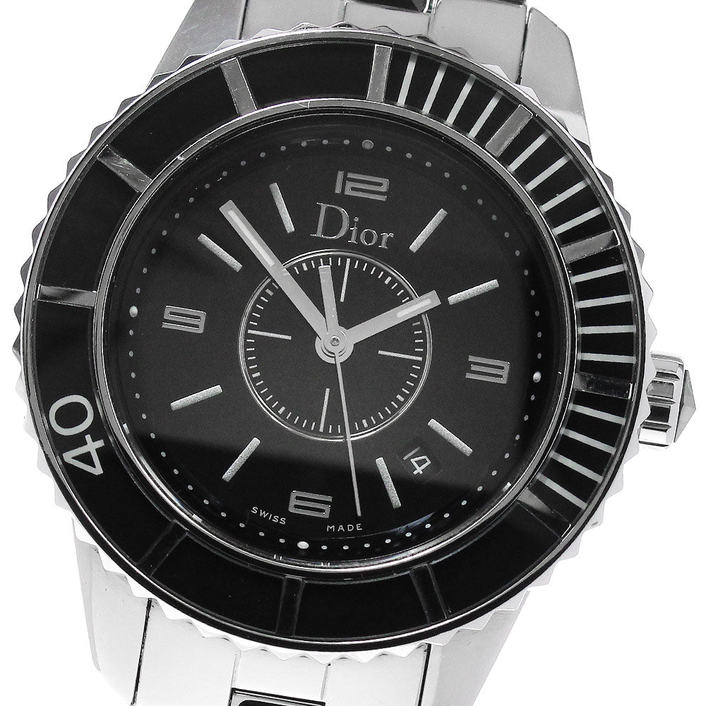 Dior crystal CD11311F Date black Dial Quartz Ladies Watch_861720