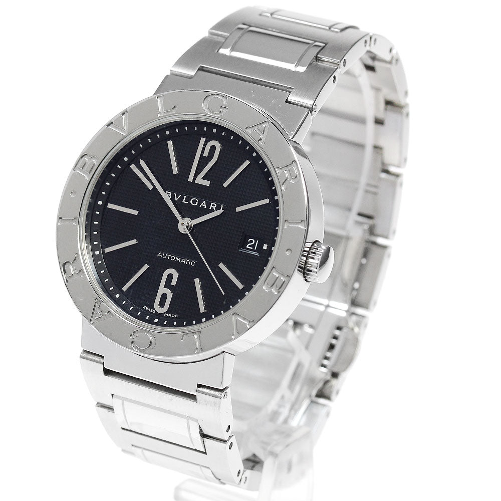 BVLGARI BVLGARIBVLGARI BB38SS Date Black Dial Automatic Men's Watch_861744