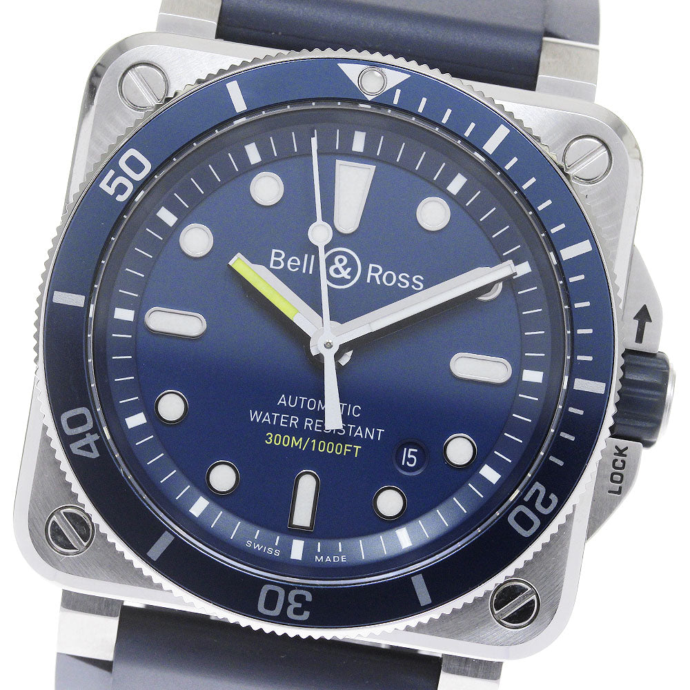 Bell＆Ross BR03-92 Diver Blue BR0392-D-BU-ST/SRB Date Automatic Men's_861752
