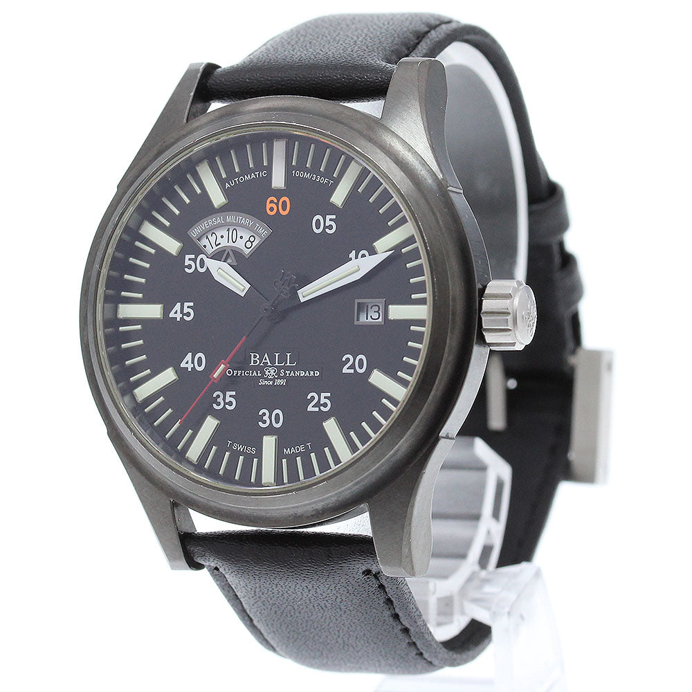 BALLWATCH Fireman Night Train NM1092C-L1B-BK Date Automatic Men's Watch_861758