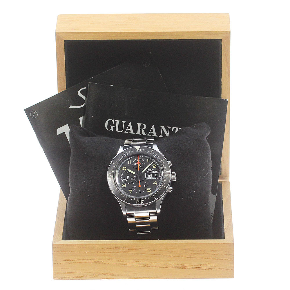 Sinn military pilot 156 Day-Date Chronograph Automatic Men's Watch_861776