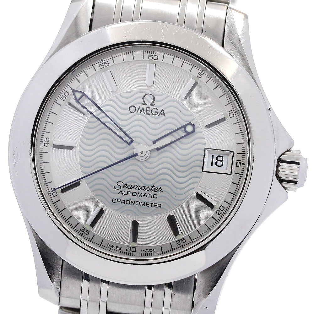 OMEGA Seamaster120 2501.31 Date Silver Dial Automatic Men's Watch_861779