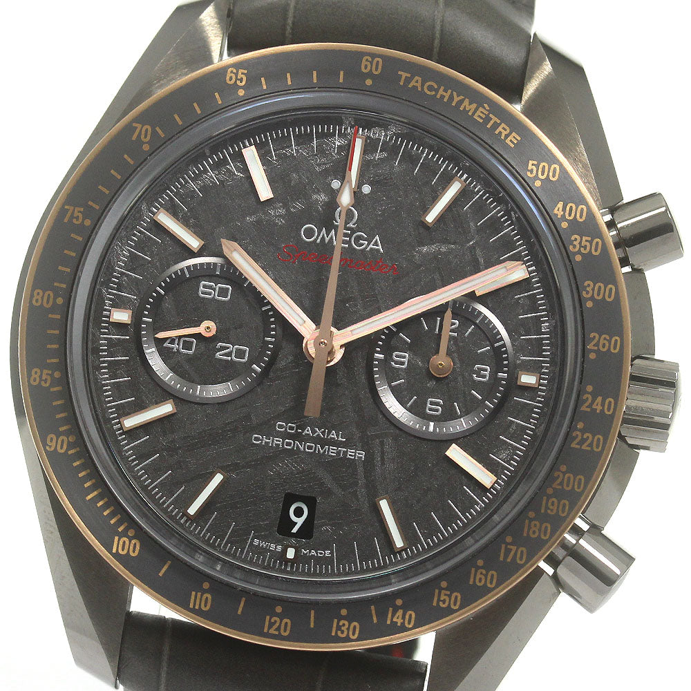 OMEGA Speedmaster Dark Side of the Moon Meteorite 311.63.44.51.99.001 Date Chronograph gray Dial Automatic Men's Watch_861781