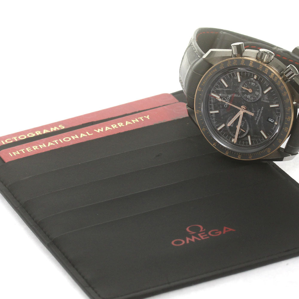 OMEGA Speedmaster Dark Side of the Moon Meteorite 311.63.44.51.99.001 Date Chronograph gray Dial Automatic Men's Watch_861781