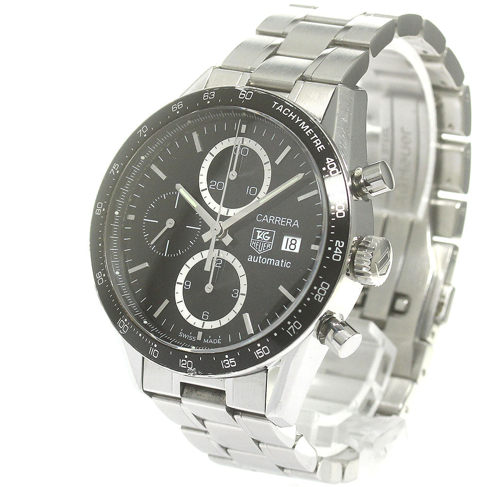 TAG HEUER Carrera CV2010-3 Chronograph black Dial Automatic Men's Watch_861782