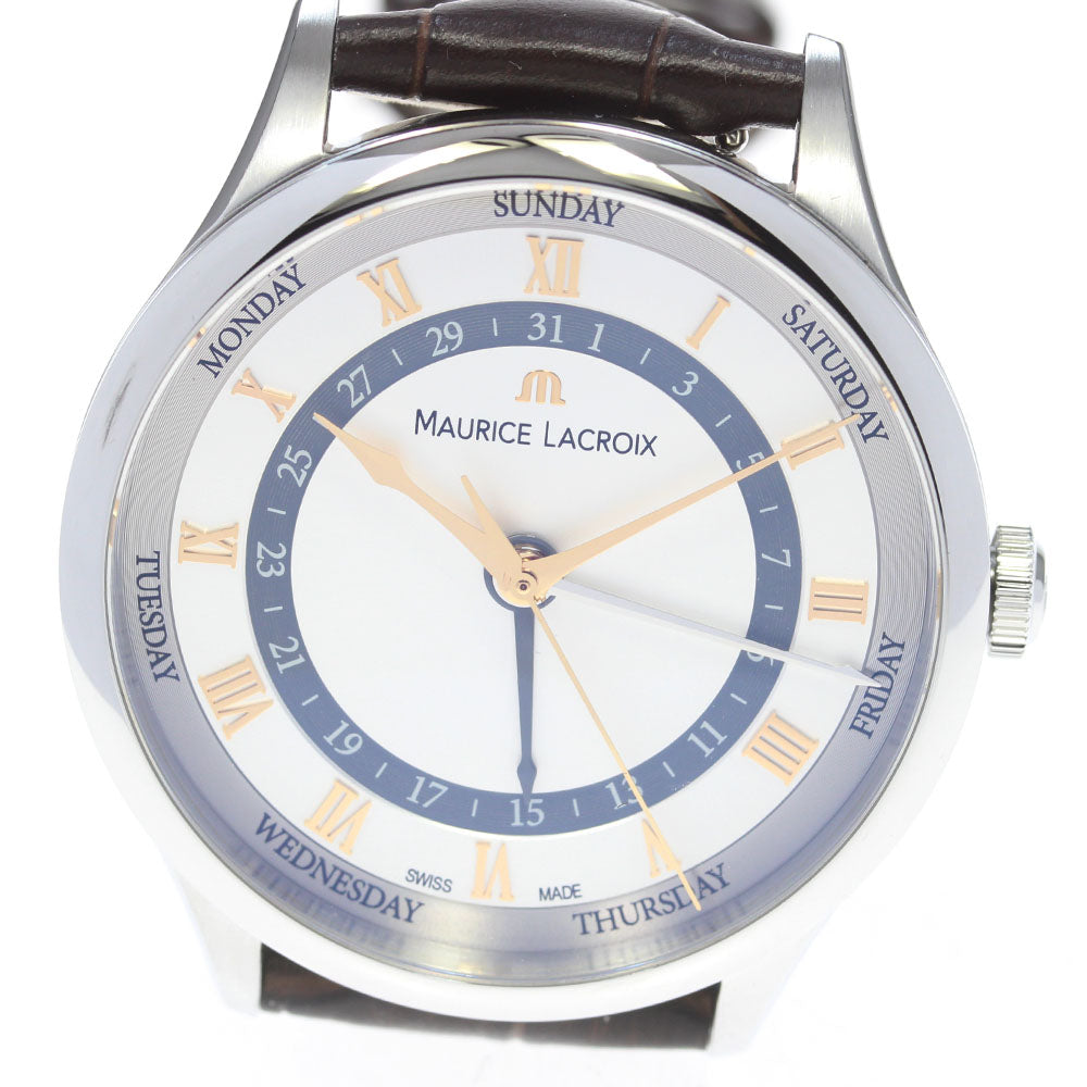 MAURICE LACROIX Masterpiece 5 hands MP6507-SS001-110-3 Automatic Men's _861783