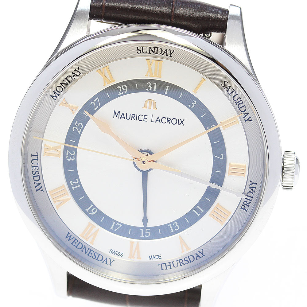MAURICE LACROIX Masterpiece 5 hands MP6507-SS001-110-3 Automatic Men's _861784