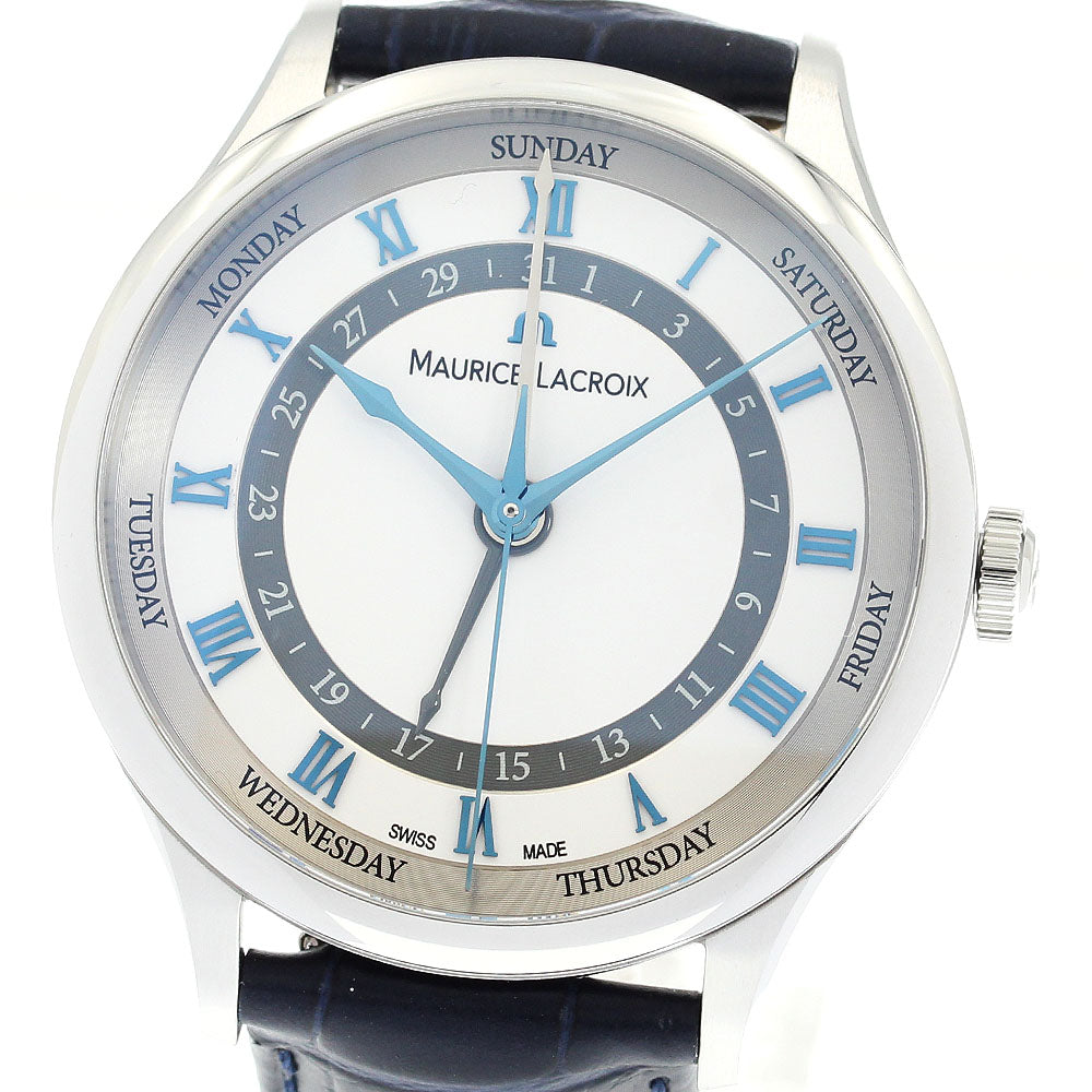 MAURICE LACROIX Masterpiece 5 hands MP6507-SS001-110-4 white Dial Automatic Men's Watch_861813