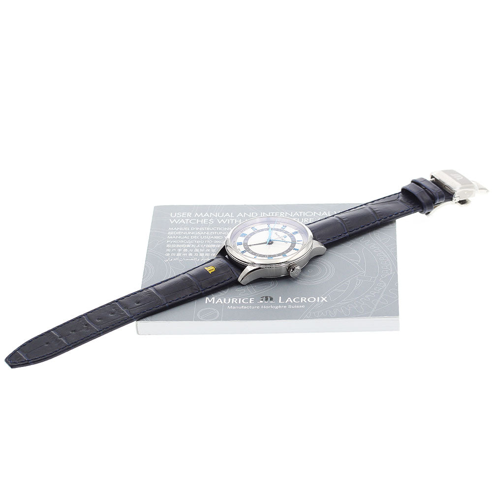 MAURICE LACROIX Masterpiece 5 hands MP6507-SS001-110-4 white Dial Automatic Men's Watch_861813