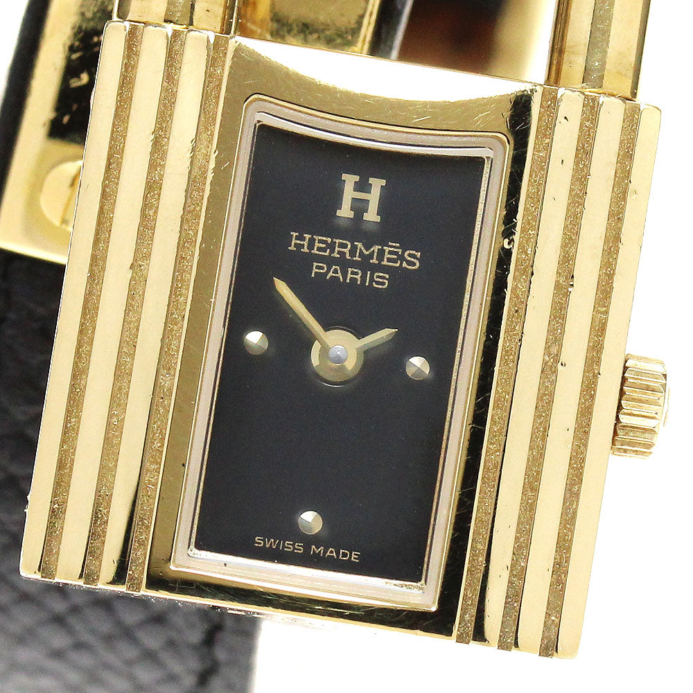 HERMES Kelly watch Black Dial Quartz Ladies Watch_861851