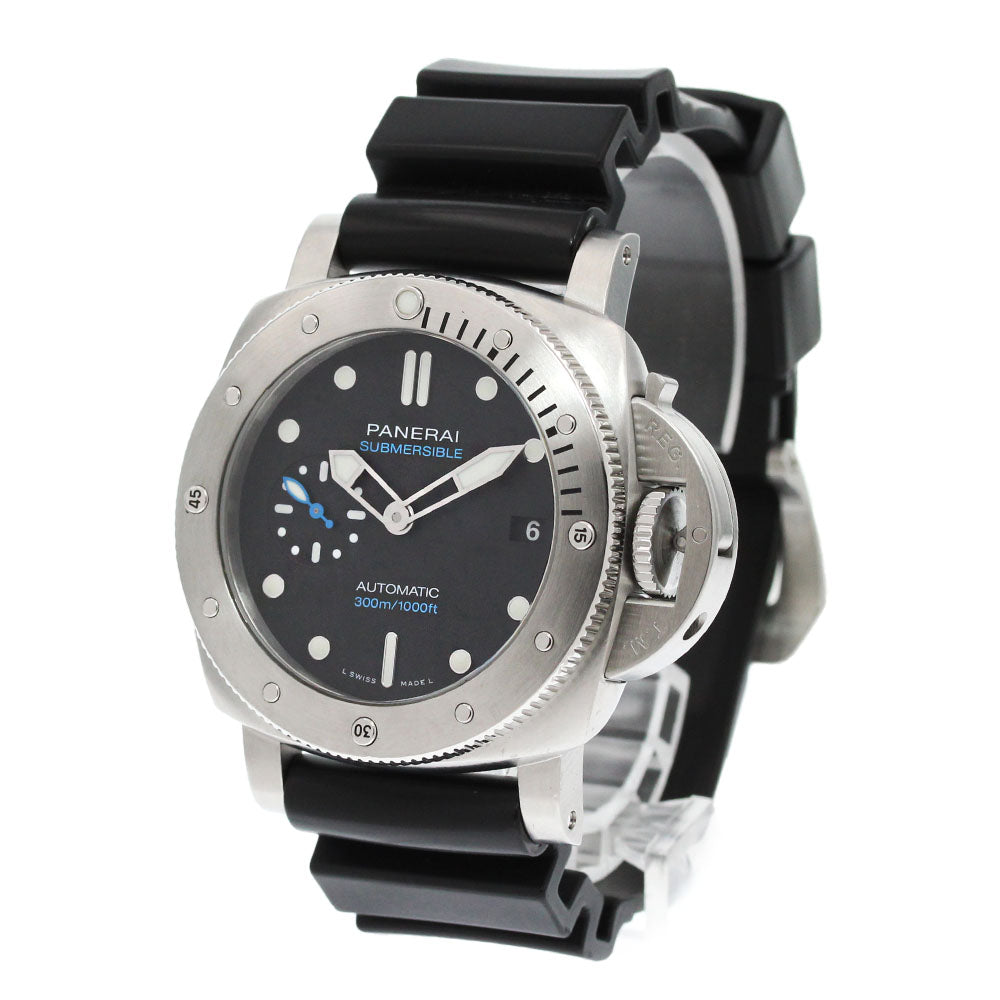 PANERAI Submersible PAM00973 Date Small Second Automatic Men's Watch_861863