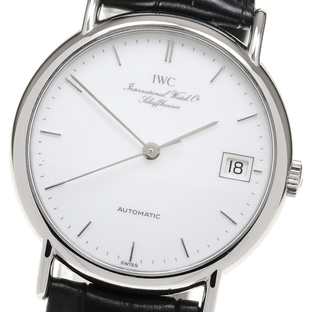 IWC SCHAFFHAUSEN Portofino IW351311 Date white Dial Automatic Men's Watch_861867