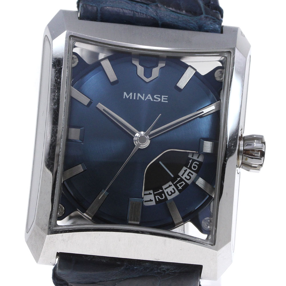 MINASE Five windows VM03-L02SD Date Blue Dial Automatic Men's Watch_861885