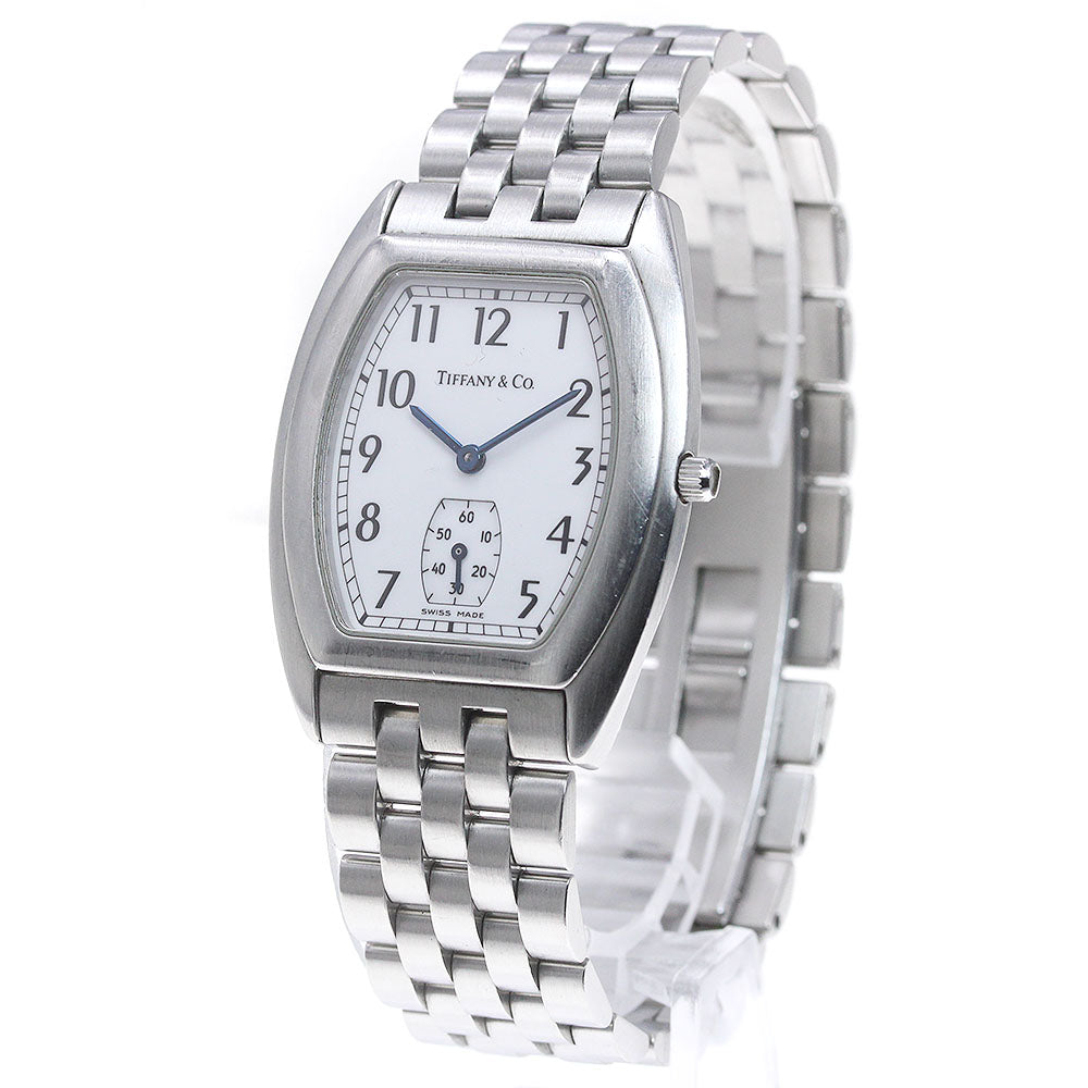 TIFFANY&Co. Classic Small seconds white Dial Quartz Men's Watch_861903