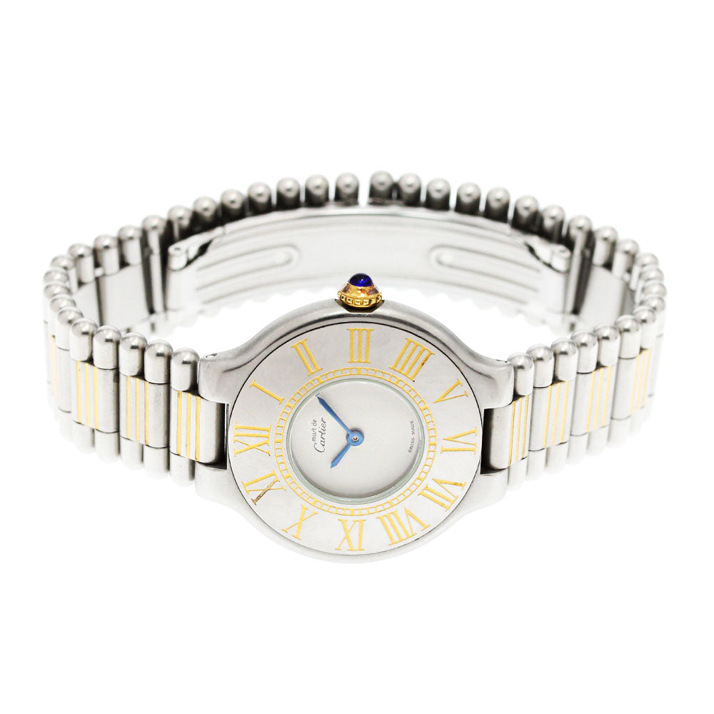 CARTIER Must21 beige Dial Quartz Ladies Watch_861926