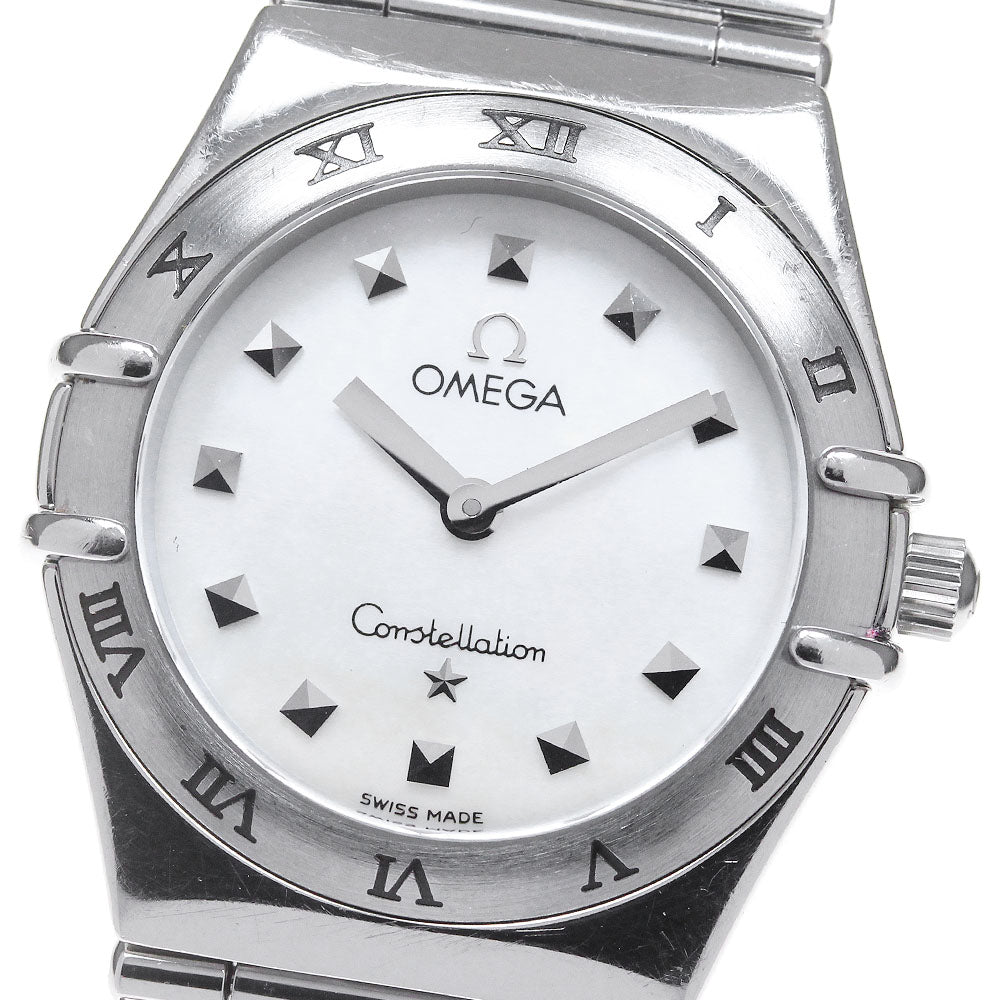 OMEGA Constellation 1571.71 White shell Dial Quartz Ladies Watch_861938