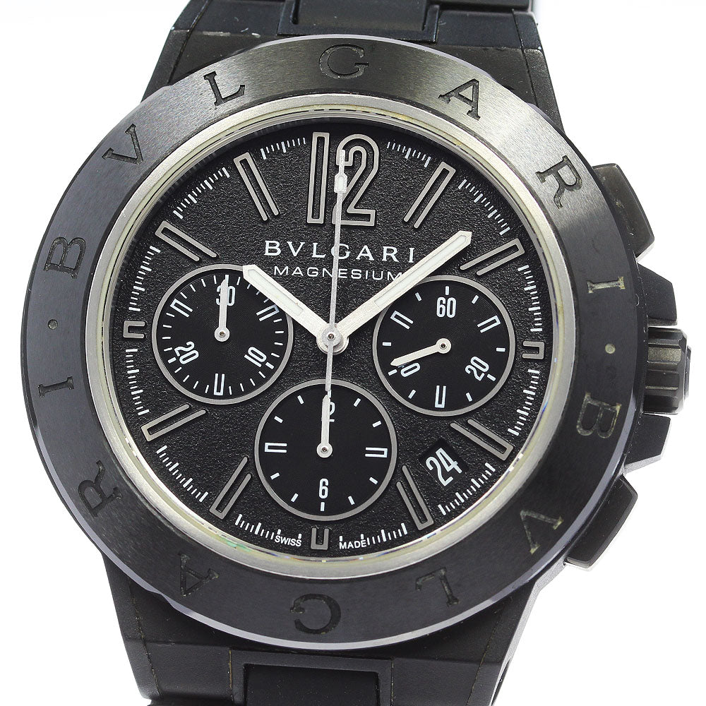 BVLGARI Diagono Magnesium DG42SMCCH Chronograph Automatic Men's Watch_861942