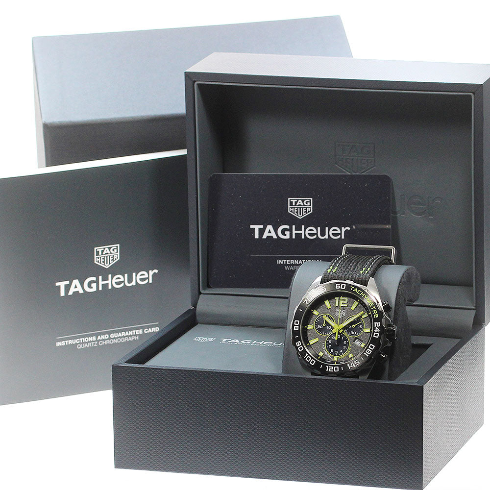 TAG HEUER Formula 1 CAZ101AG Chronograph Date gray Dial Quartz Men's_861946