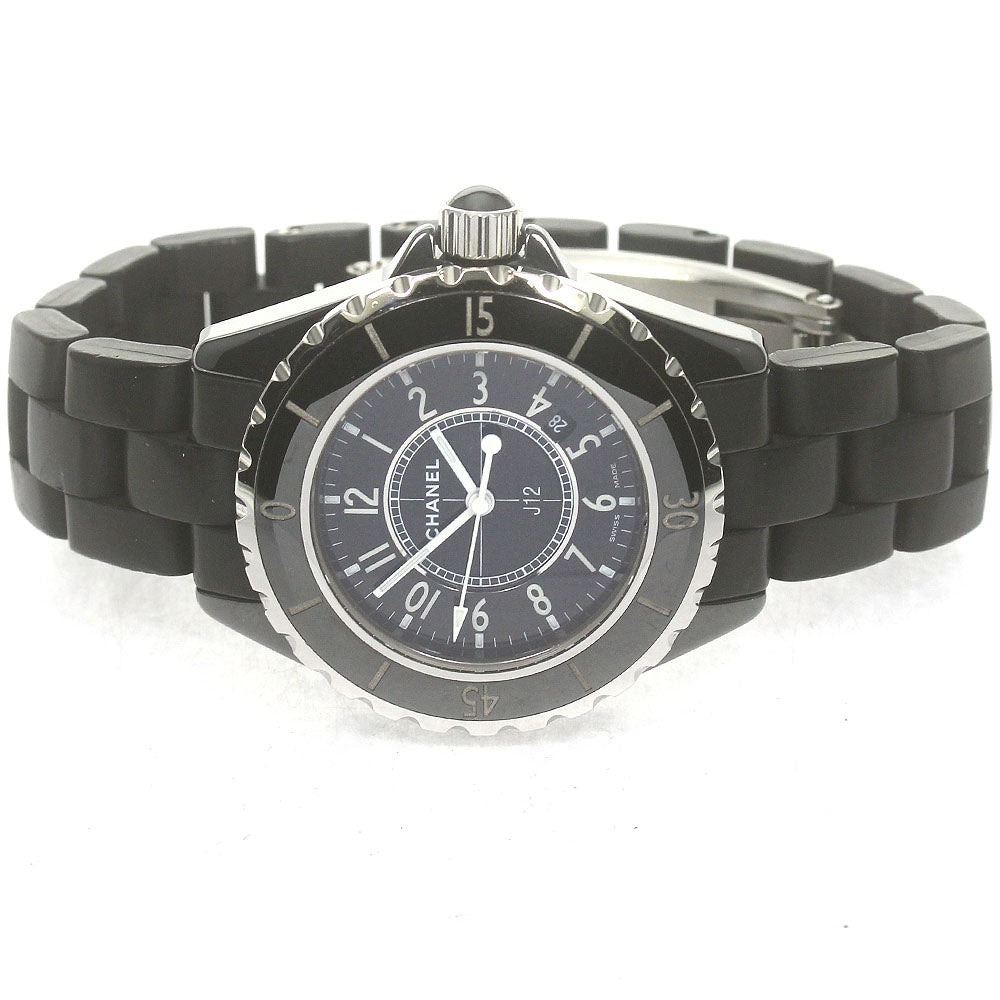 CHANEL J12 H0681 Black ceramic black Dial Quartz Ladies Watch_861985