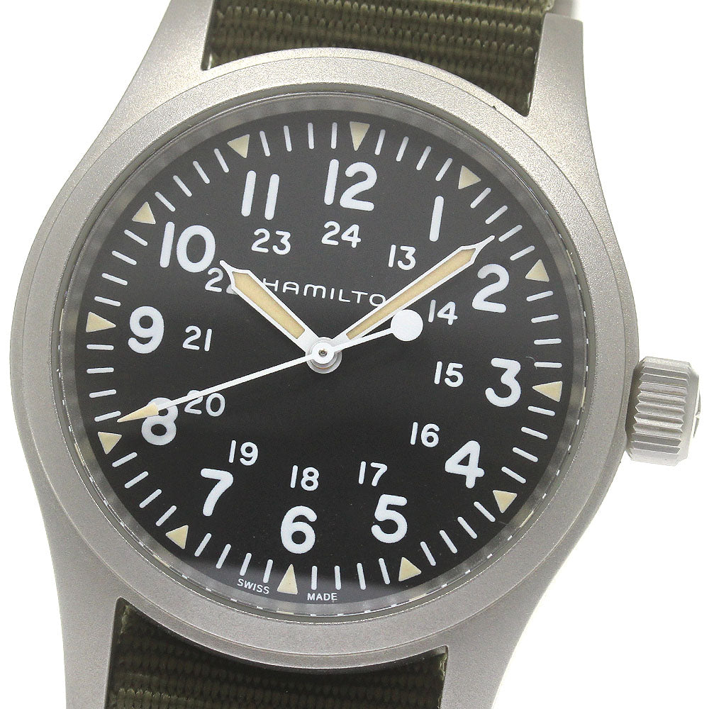HAMILTON Khaki field mechanical H694390 Hand Winding Men's Watch_861995
