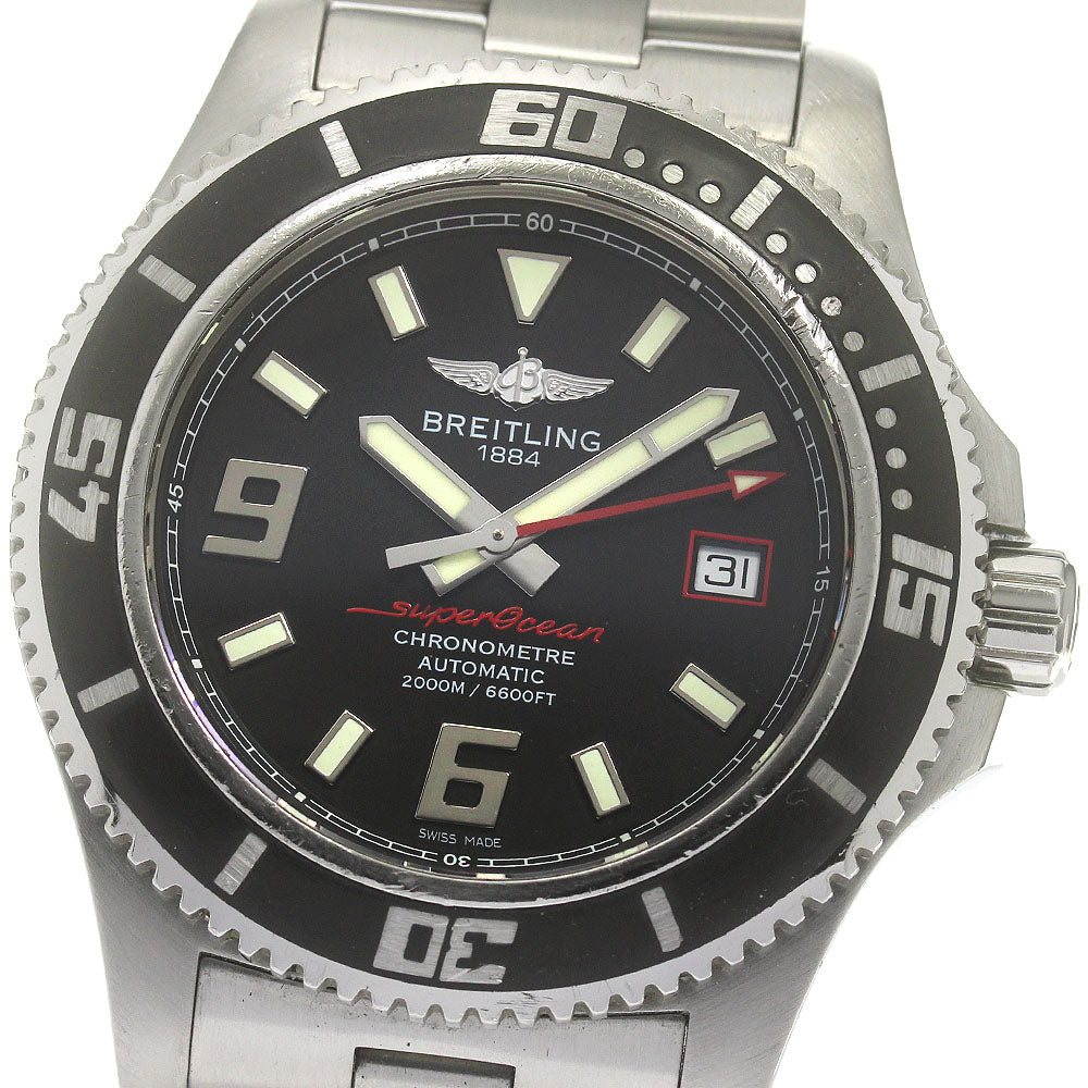 BREITLING Super Ocean 44 A17391 Date Black Dial Automatic Men's Watch_862004
