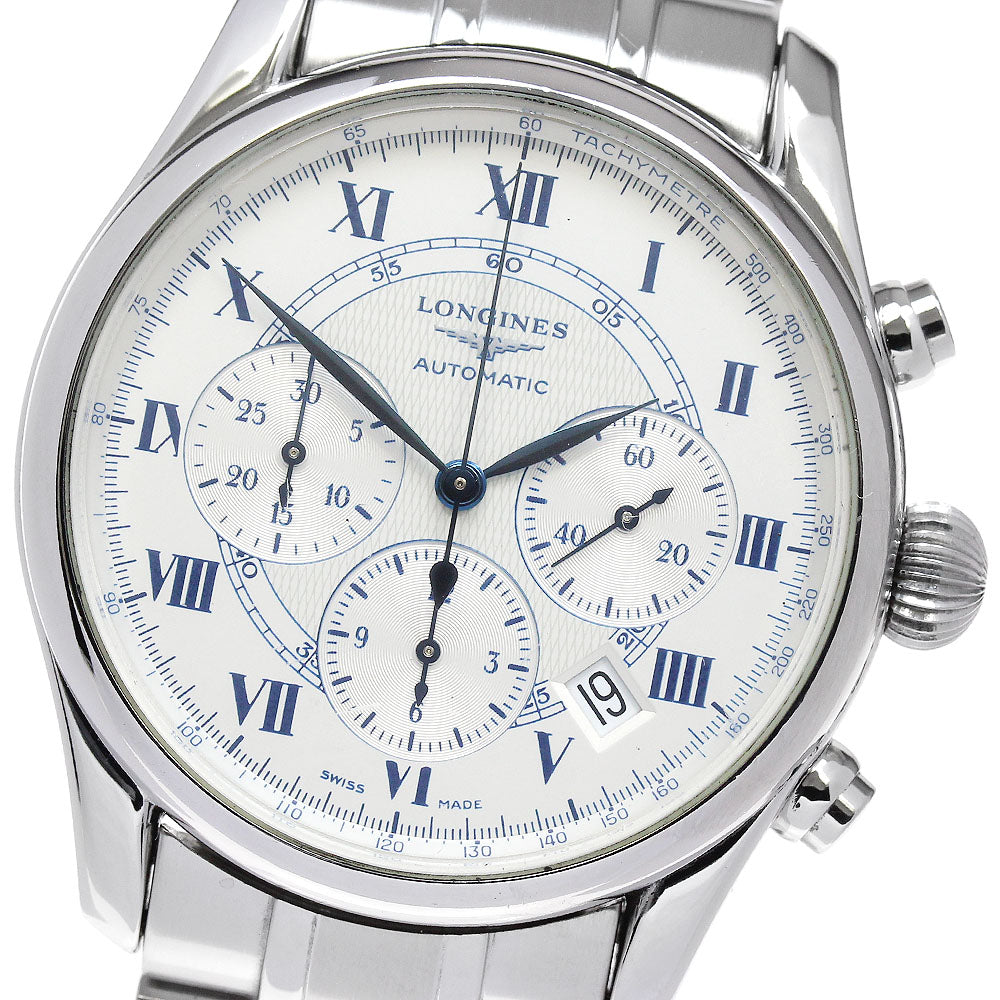 LONGINES Weams L2.622.4 Chronograph Silver Dial Automatic Men's Watch_862008