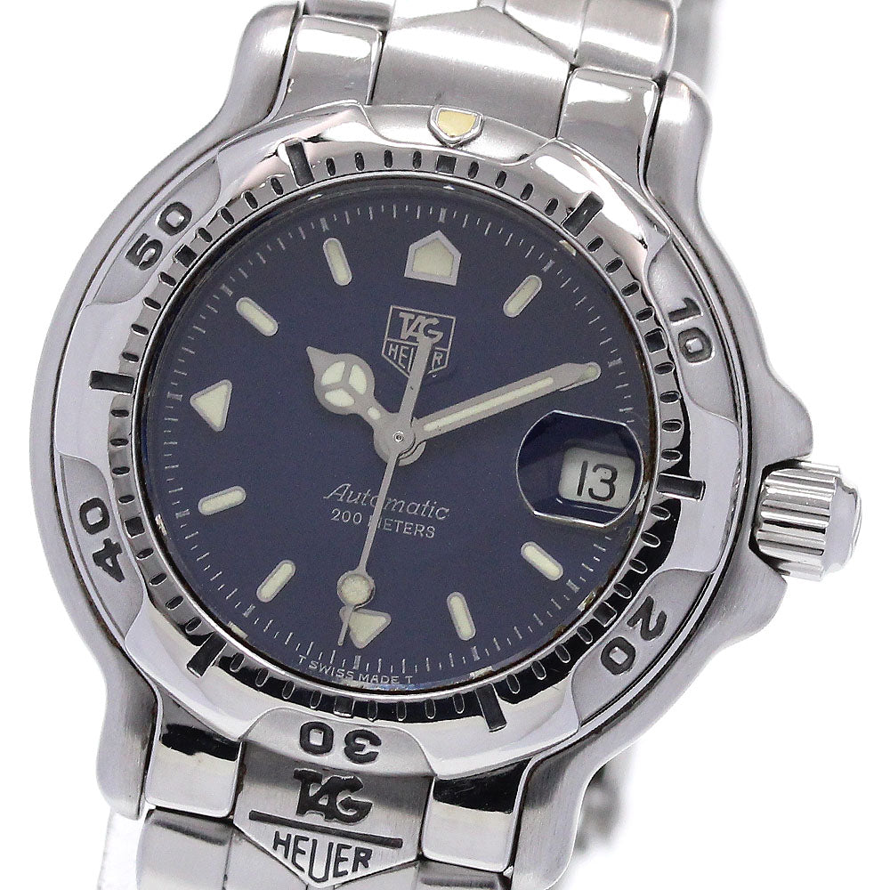 TAG HEUER 6000 series WH2313 Date Navy Dial Automatic Ladies Watch_862011