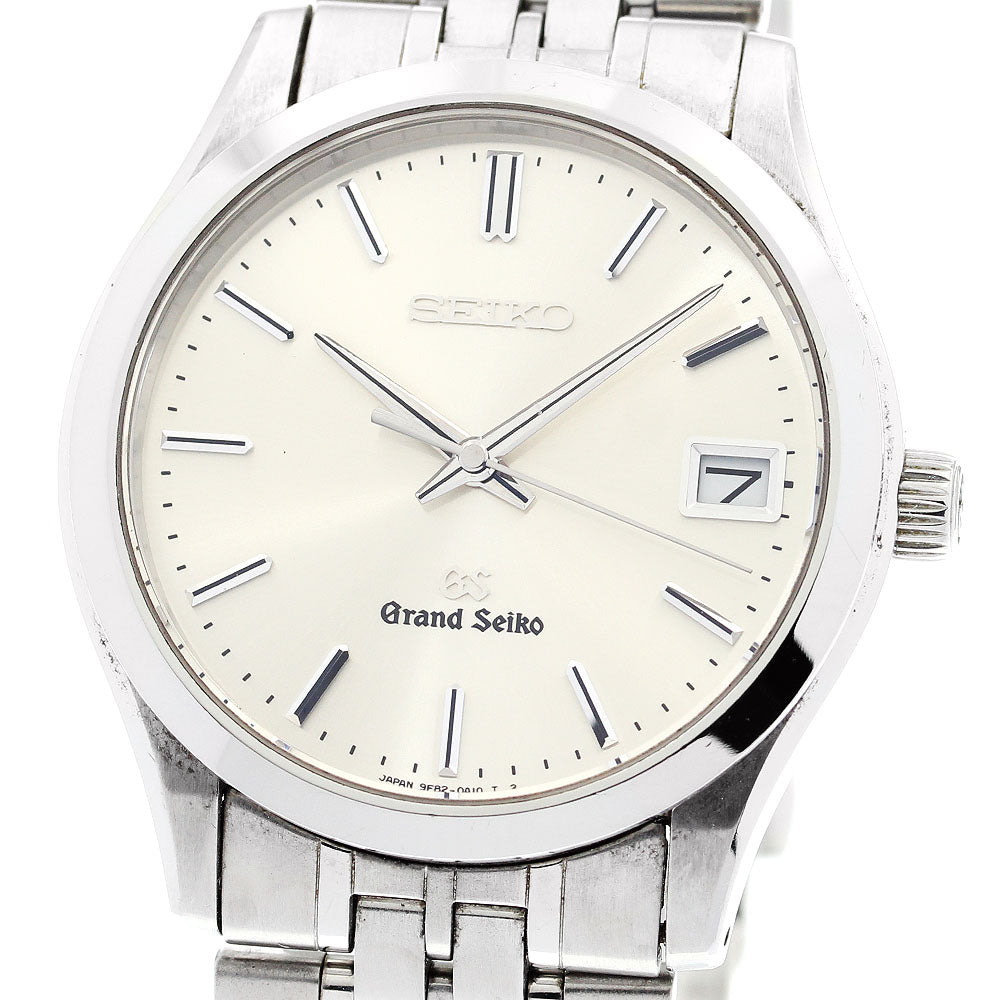 SEIKO Grand Seiko SBGV001/9F82-0A10 Date Silver Dial Quartz Men's Watch_862032