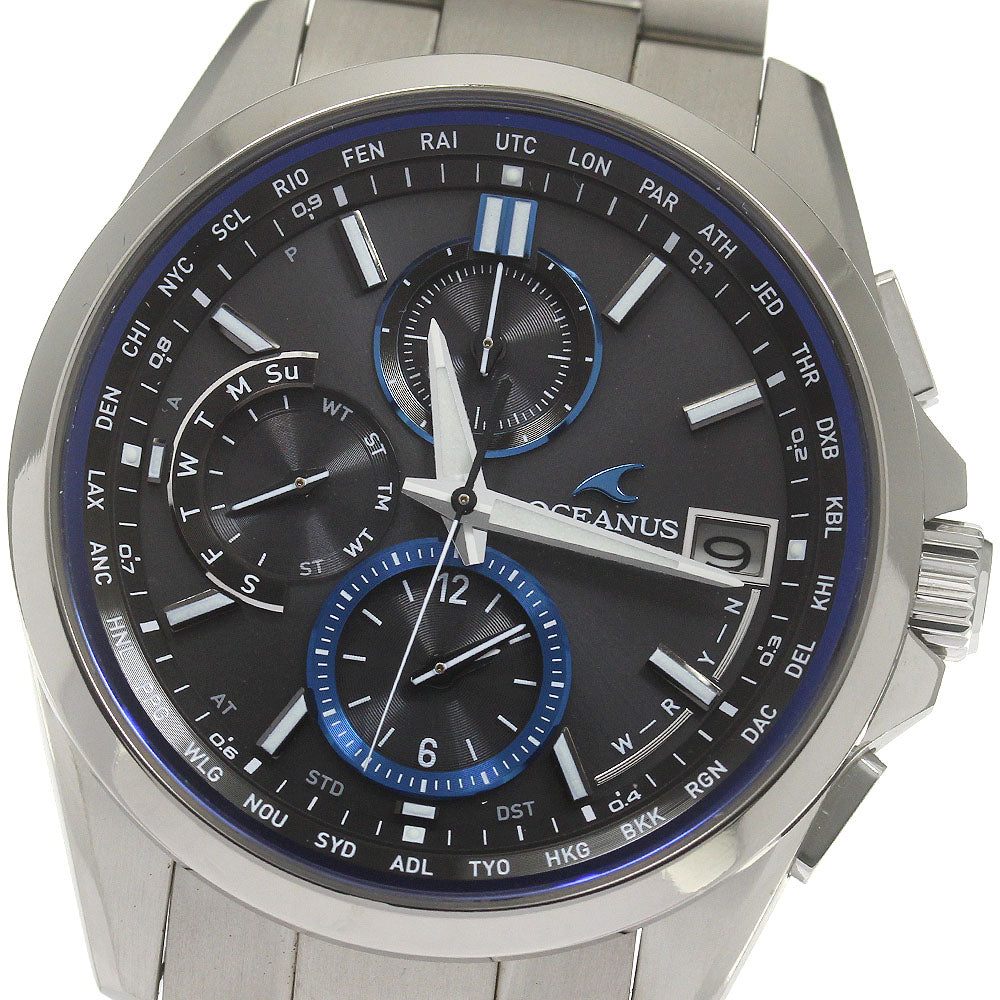 CASIO Oceanus Classic Line OCW-T2600-1AJF Solar Powered Radio Men's Watch_862048