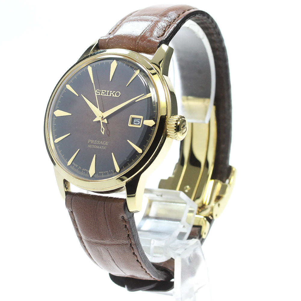 SEIKO Pureza SARY134/4R35-03M0 Limited to 8000 pieces Brown Dial Automatic Men's Watch_862056