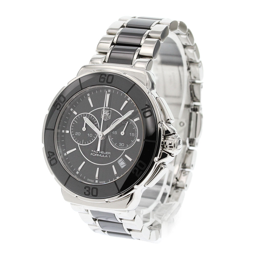 TAG HEUER Formula 1 CAH1210 Chronograph Date black Dial Quartz Men's_862080