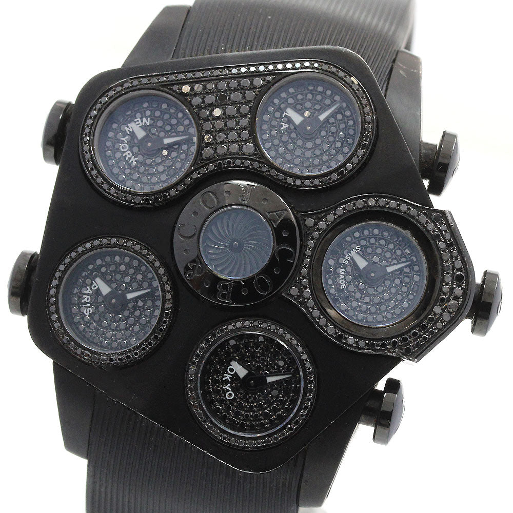 JACOB&CO G5 Grand JC-GR5-33 black diamond bezel black Dial Quartz Men's_862102