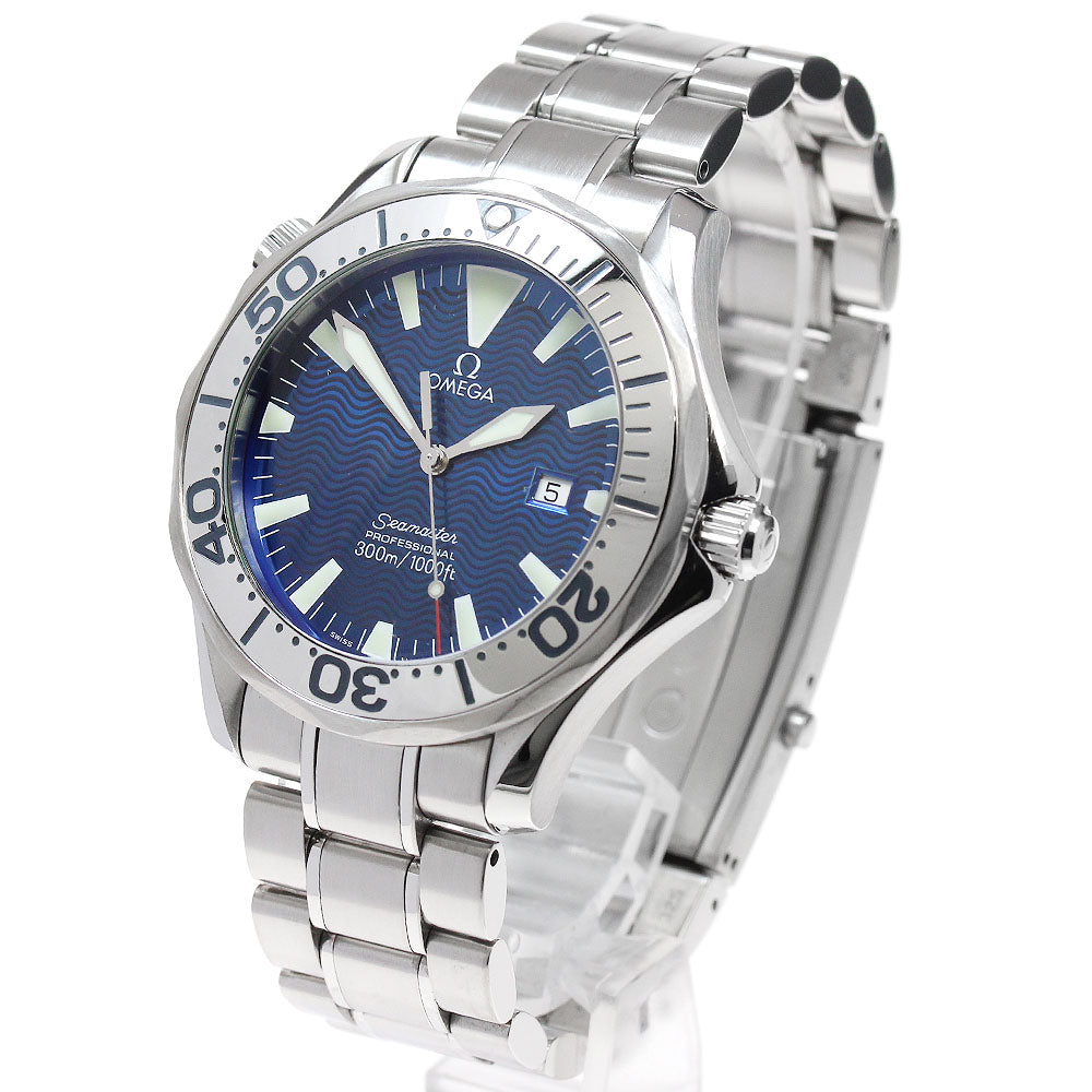 OMEGA Seamaster300 2265-80 Date blue Dial Quartz Men's Watch_862108