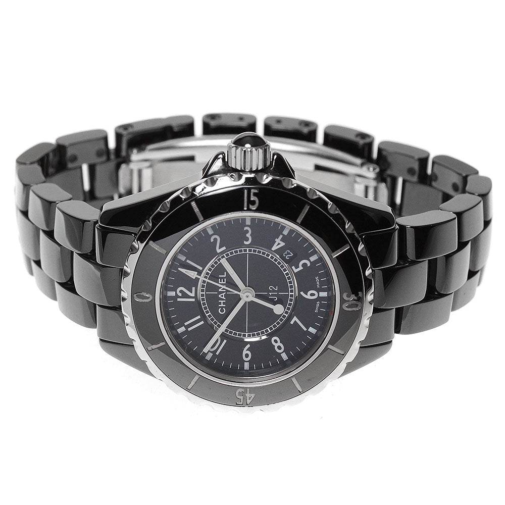 CHANEL J12 H0682 Date black ceramic black Dial Quartz Ladies Watch_862115