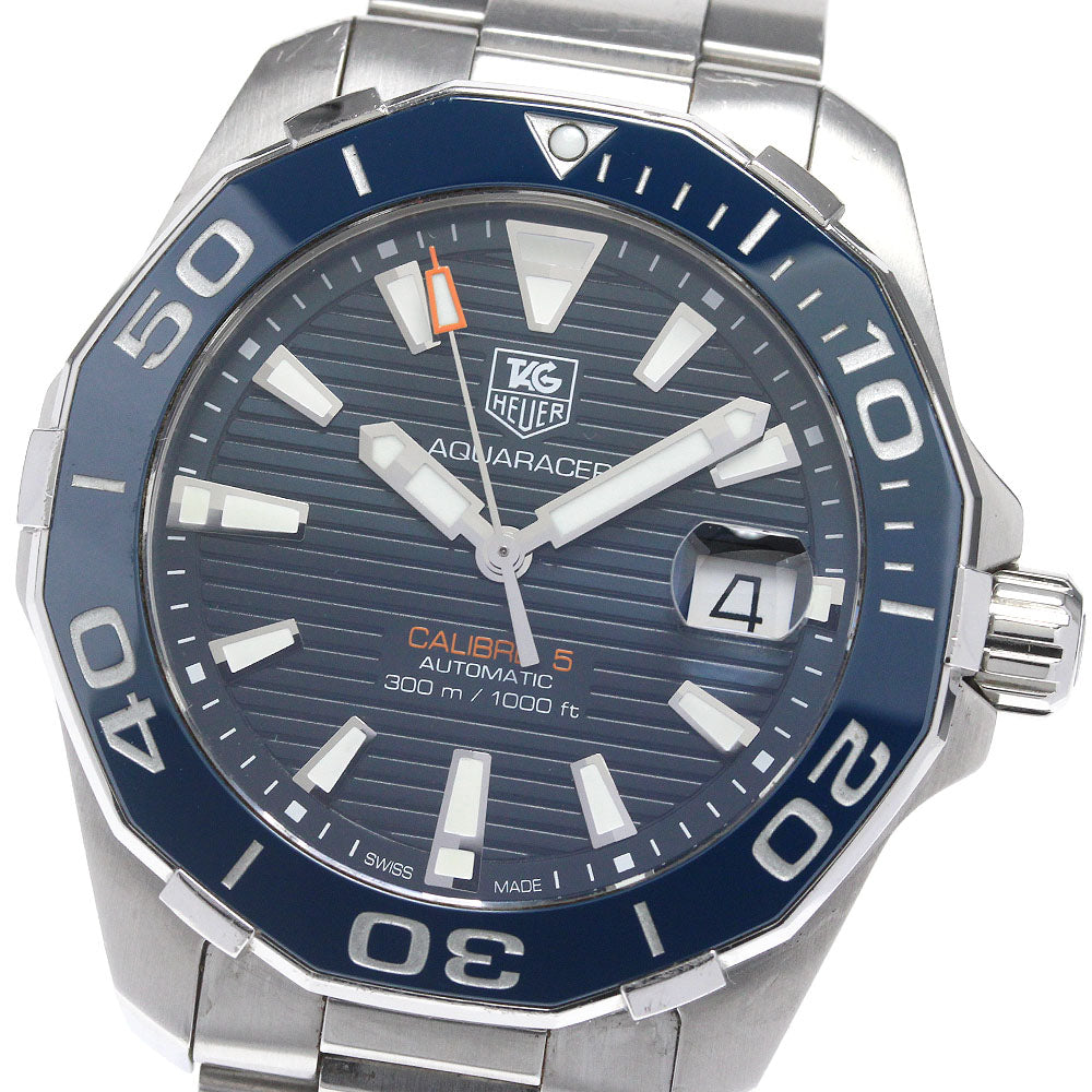 TAG HEUER Aqua Racer Caliber 5 WAY211C Date Navy Dial Automatic Men's_862117