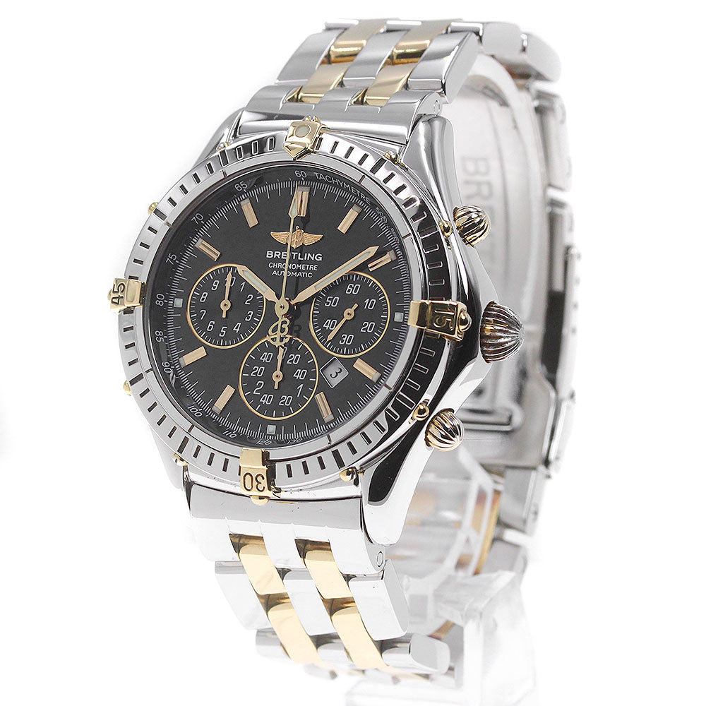 BREITLING Shadow flyback B35313 Chronograph YG2 tone Automatic Men's_862121