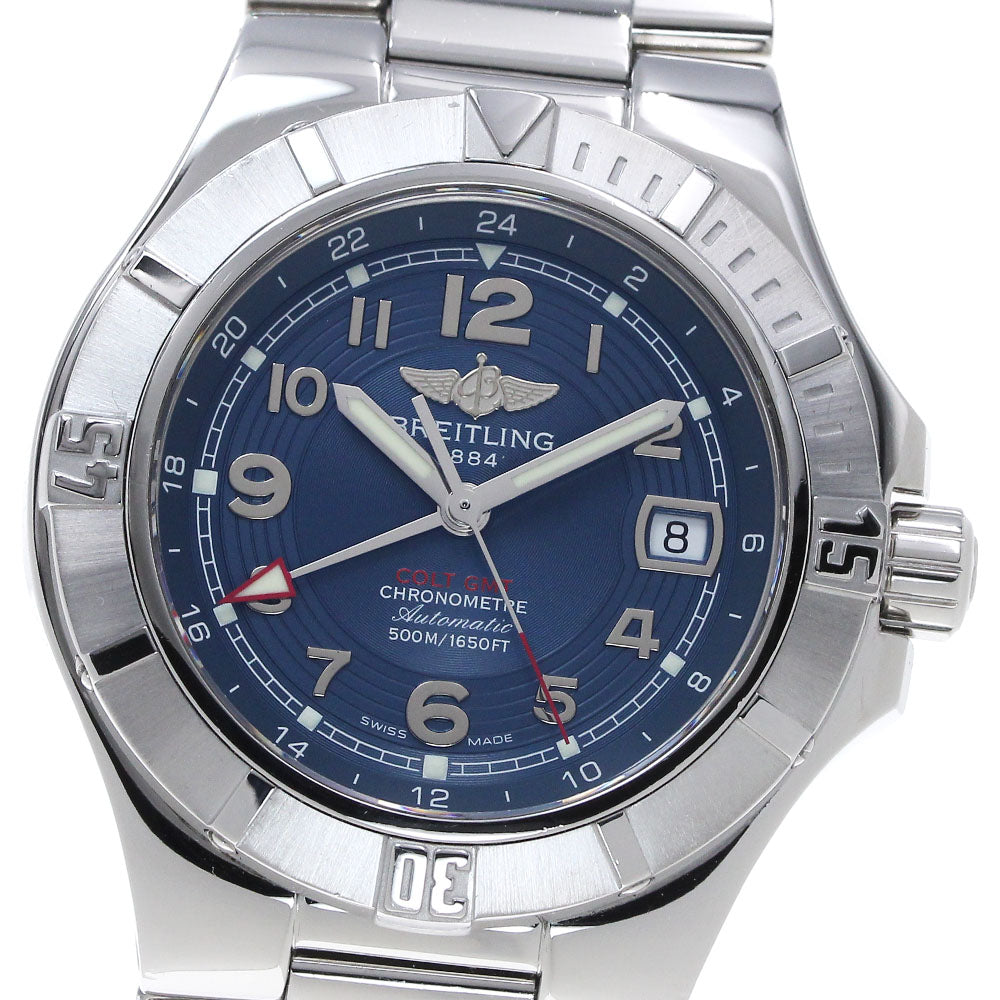 BREITLING Colt GMT A32370 Navy Dial Automatic Men's Watch_862122