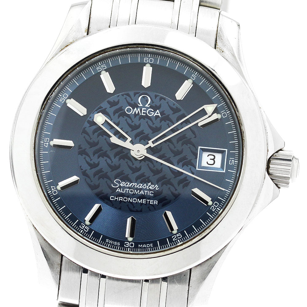 OMEGA Seamaster120m Jacques Mayol 2000 2506.80 Navy Dial Automatic Men's_862138