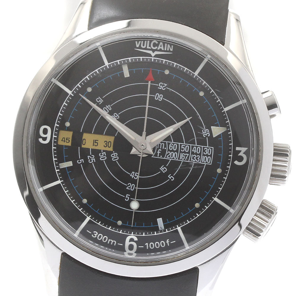 VULCAIN cricket nautical 100107.024 black Dial Hand Winding Men's Watch_862140