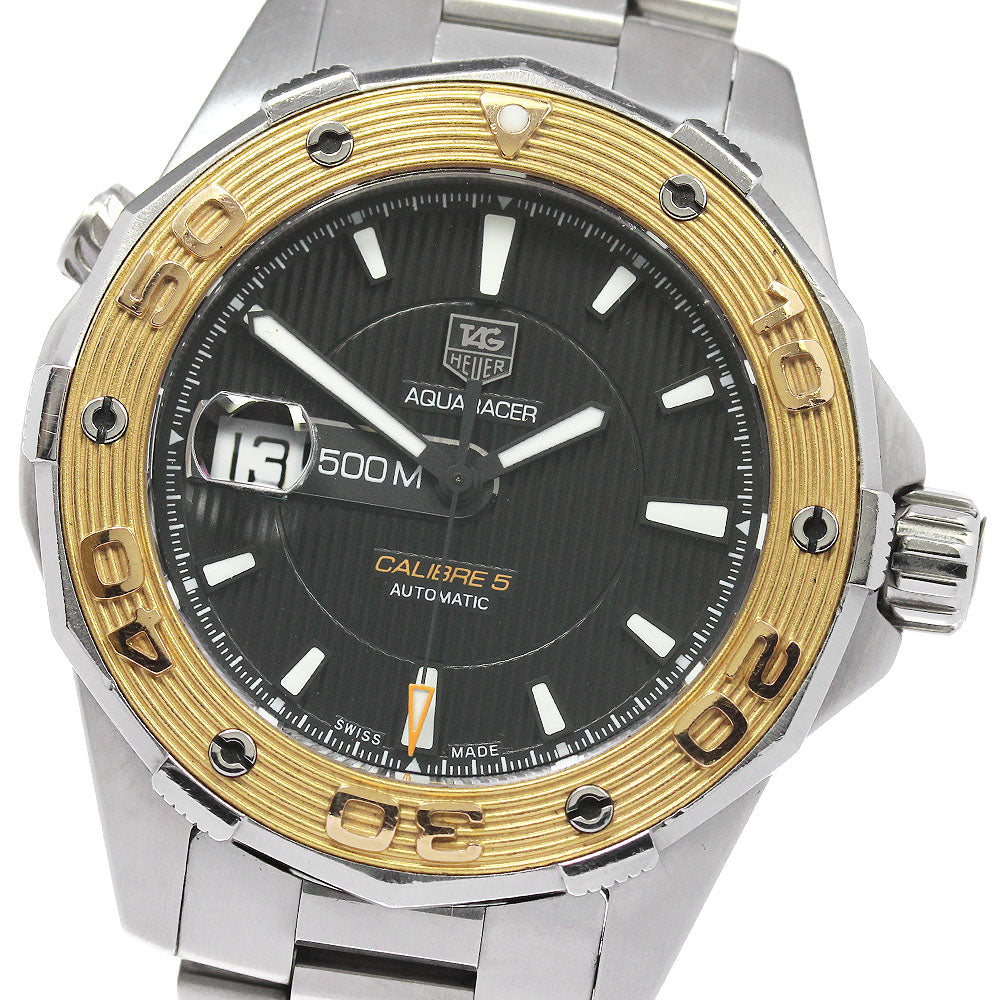 TAG HEUER Aqua Racer Caliber 5 WAJ2150 Date K18PGBezel Automatic Men's_862148
