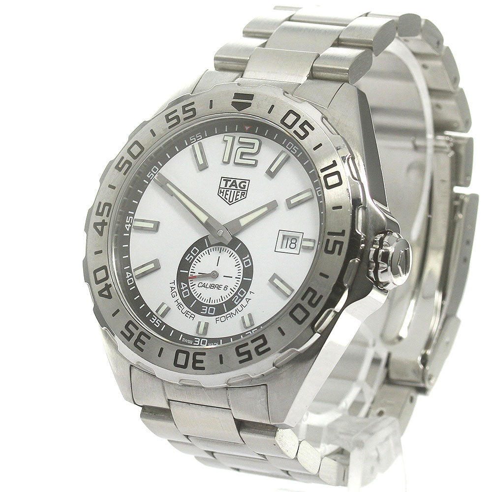 TAG HEUER Formula 1 WAZ2013 Caliber 6 white Dial Automatic Men's Watch_862153