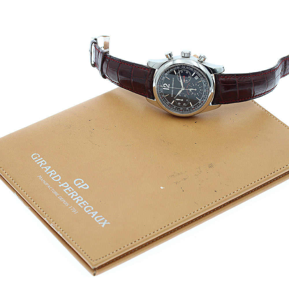 GIRARD PERREGAUX Monte Carlo Rally Porsche 911 49581 Chronograph black Dial Automatic Men's Watch_862157