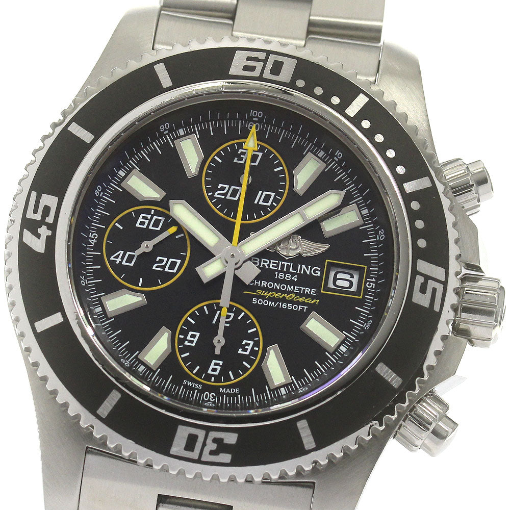 BREITLING Super Ocean A13341 Chronograph black Dial Automatic Men's Watch_862163