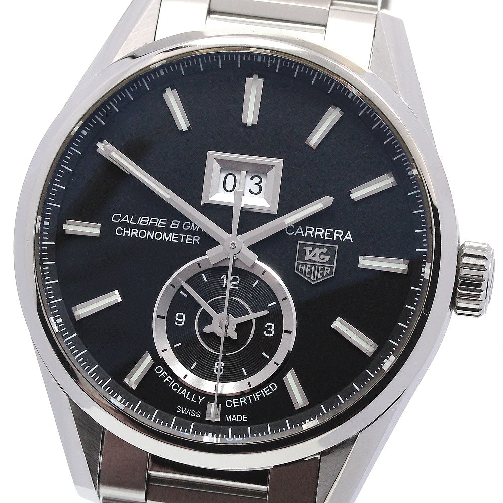 TAG HEUER Carrera WAR5010.BA0723 Grand Date GMT Caliber 8 Automatic Men's_862169