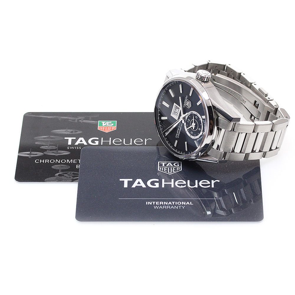 TAG HEUER Carrera WAR5010.BA0723 Grand Date GMT Caliber 8 Automatic Men's_862169