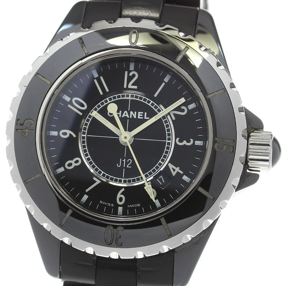 CHANEL J12 H0681 Black ceramic black Dial Quartz Ladies Watch_862187