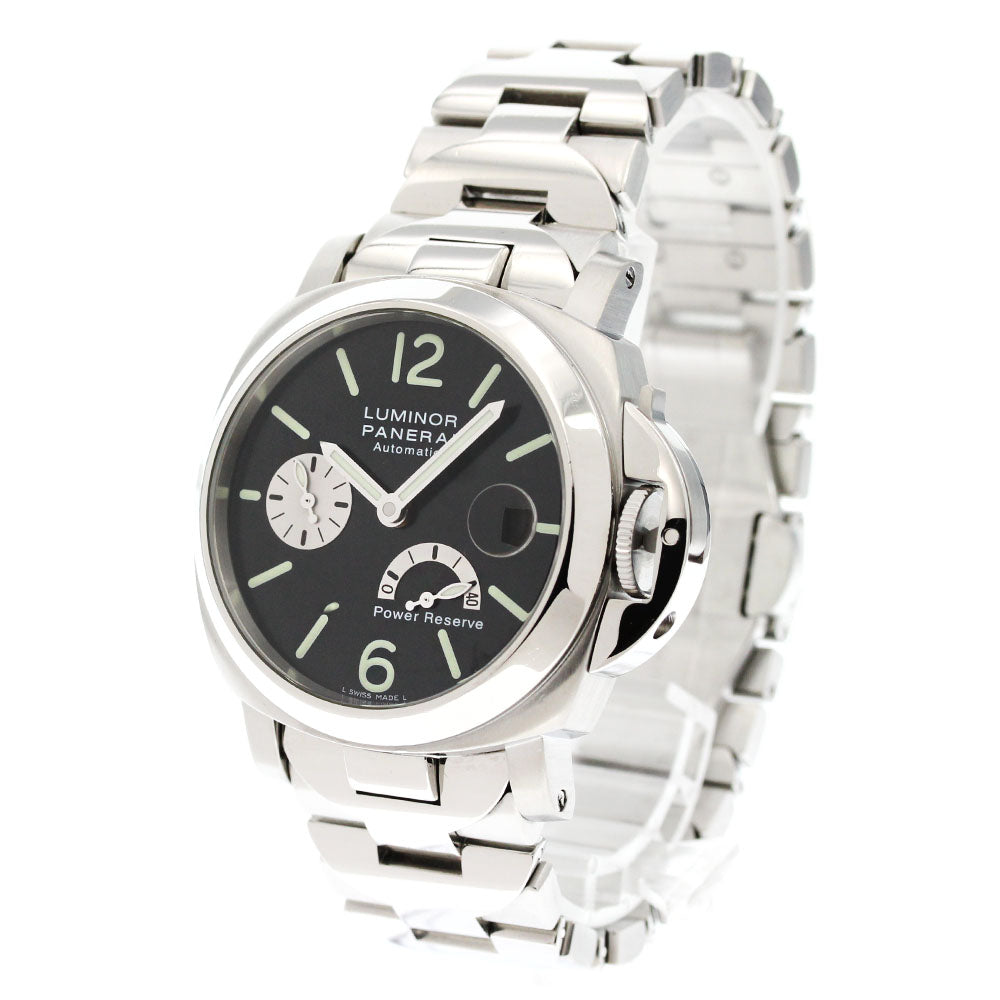PANERAI Luminor PAM00126 Power reserve date black Dial Automatic Men's_862193