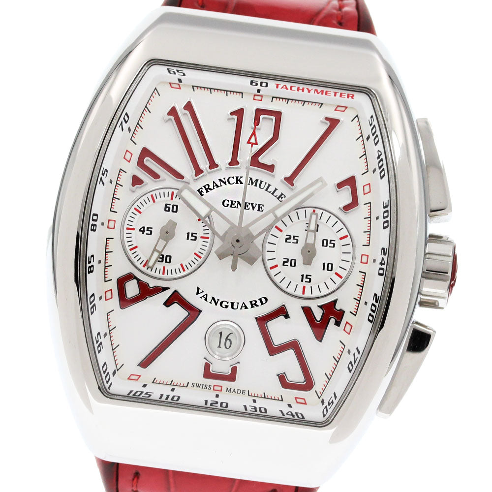 FRANCK MULLER Vanguard V45CCDT Chronograph Date white Dial Automatic Men's Watch_862225